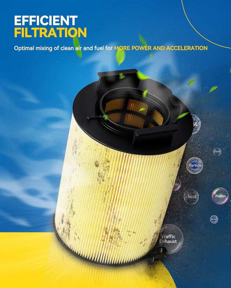 PHILTOP Engine air filter CA10616 Replacement for 2009-2012 Ford Escape 3.0L, 2009-2011 Mercury Mariner 3.0L, 2009-2011 Mazda Tribute 3.0L - Image 5